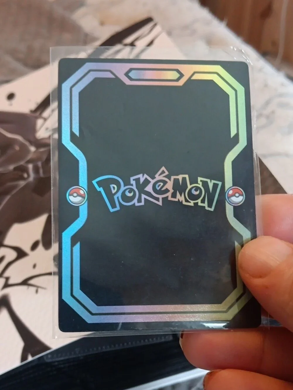 Pokemon Charizard Trading Card - Black, Blue, Red